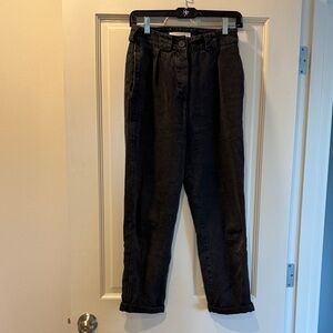 Mara Hoffman Black High-Waisted Jeans size 2